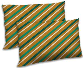 RADANYA Polyester Floral Pillow Covers ( Pack of 2 , Multi )