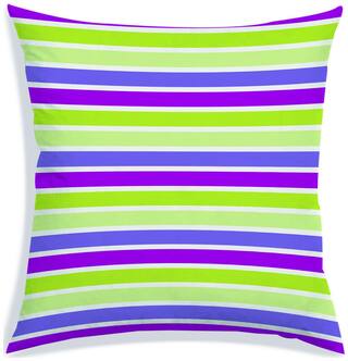 RADANYA Striped Cushion Cover 12x12 inch