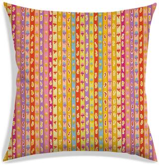 RADANYA Striped Cushion Cover 18x18 inch