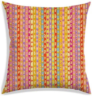 RADANYA Striped Cushion Cover 20x20 inch