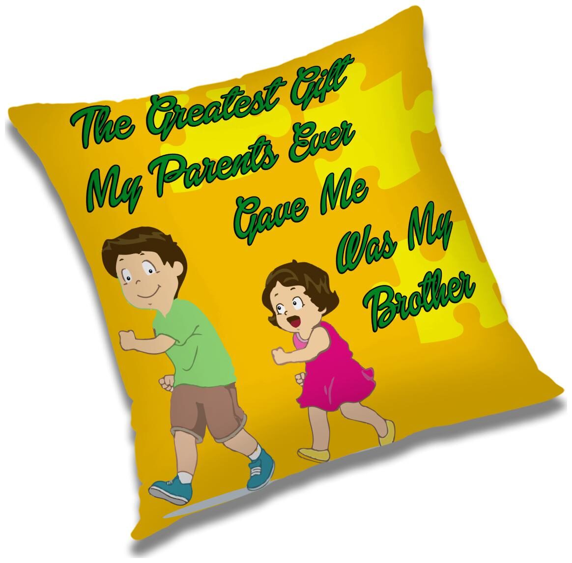 

RADANYA Printed Polyester Orange Cushion Cover ( Extra large Pack of 1 )