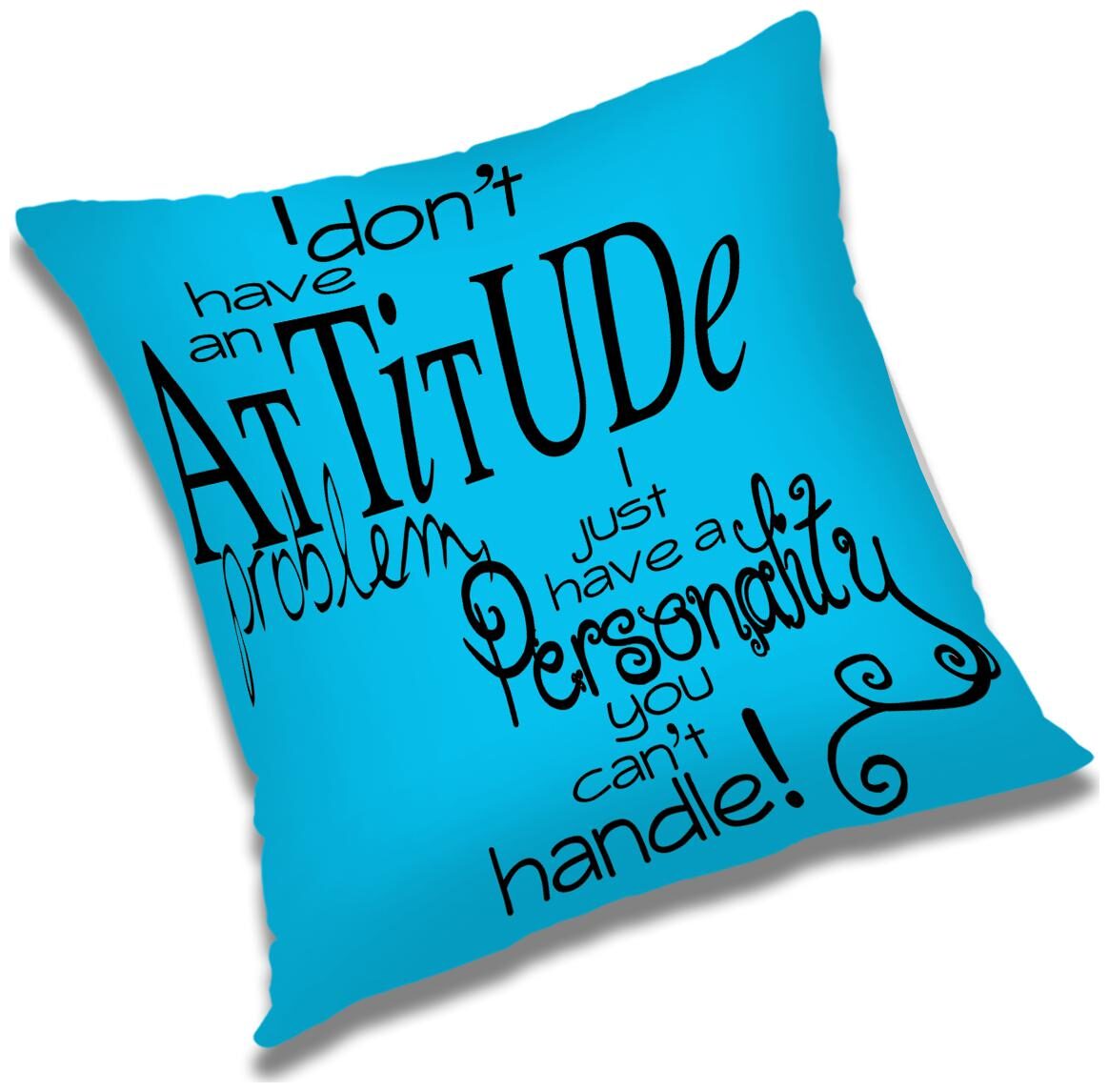 

RADANYA Printed Polyester Blue Cushion Cover ( Small Pack of 1 )