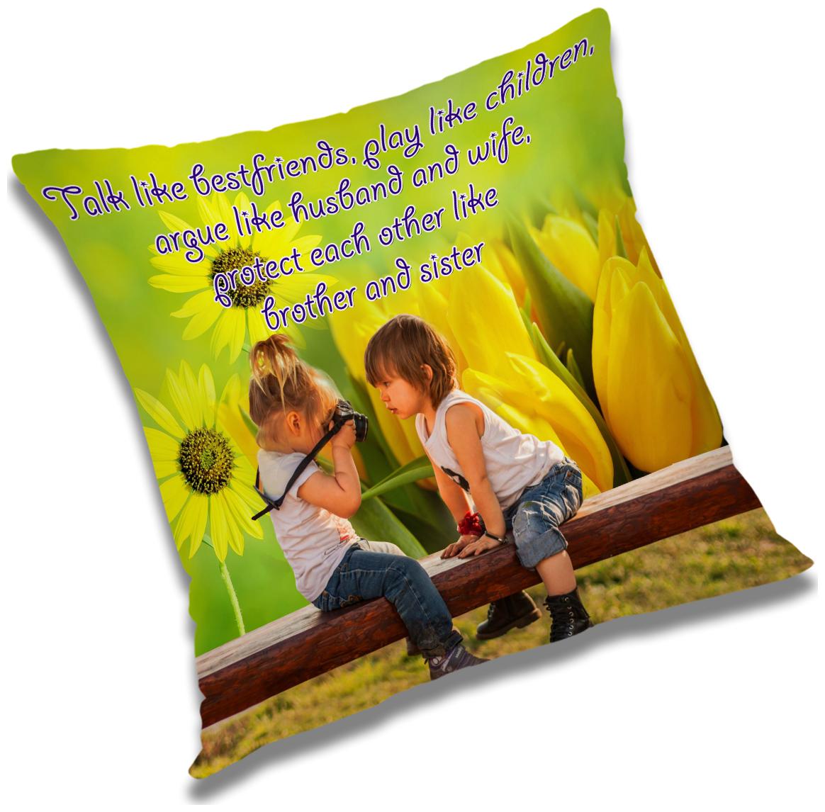 

RADANYA Printed Polyester Green Cushion Cover ( Large Pack of 1 )