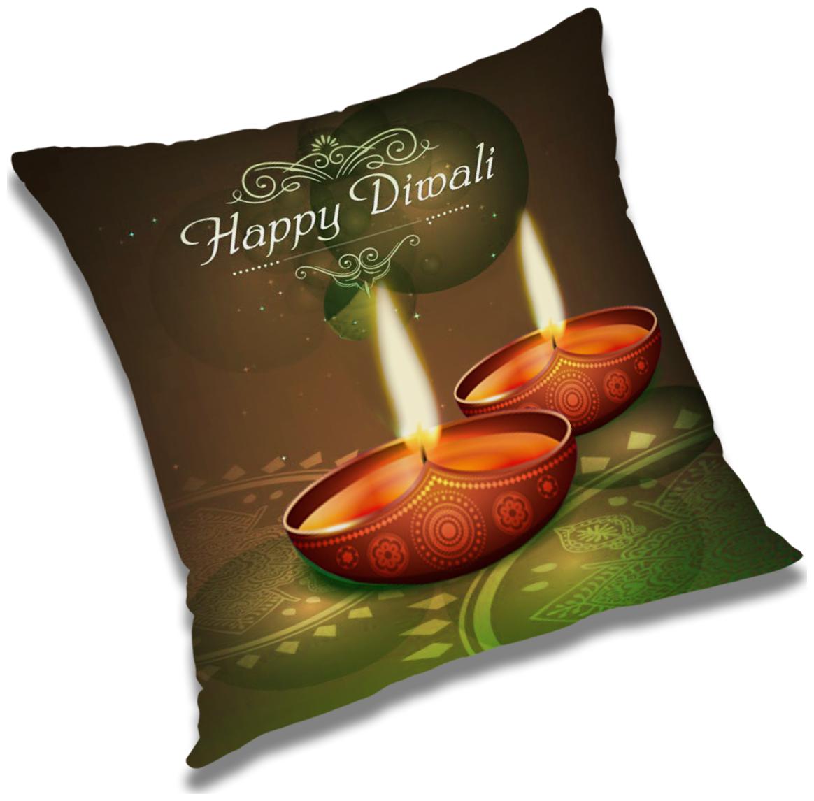 

RADANYA Printed Polyester Green Cushion Cover ( Regular Pack of 1 )