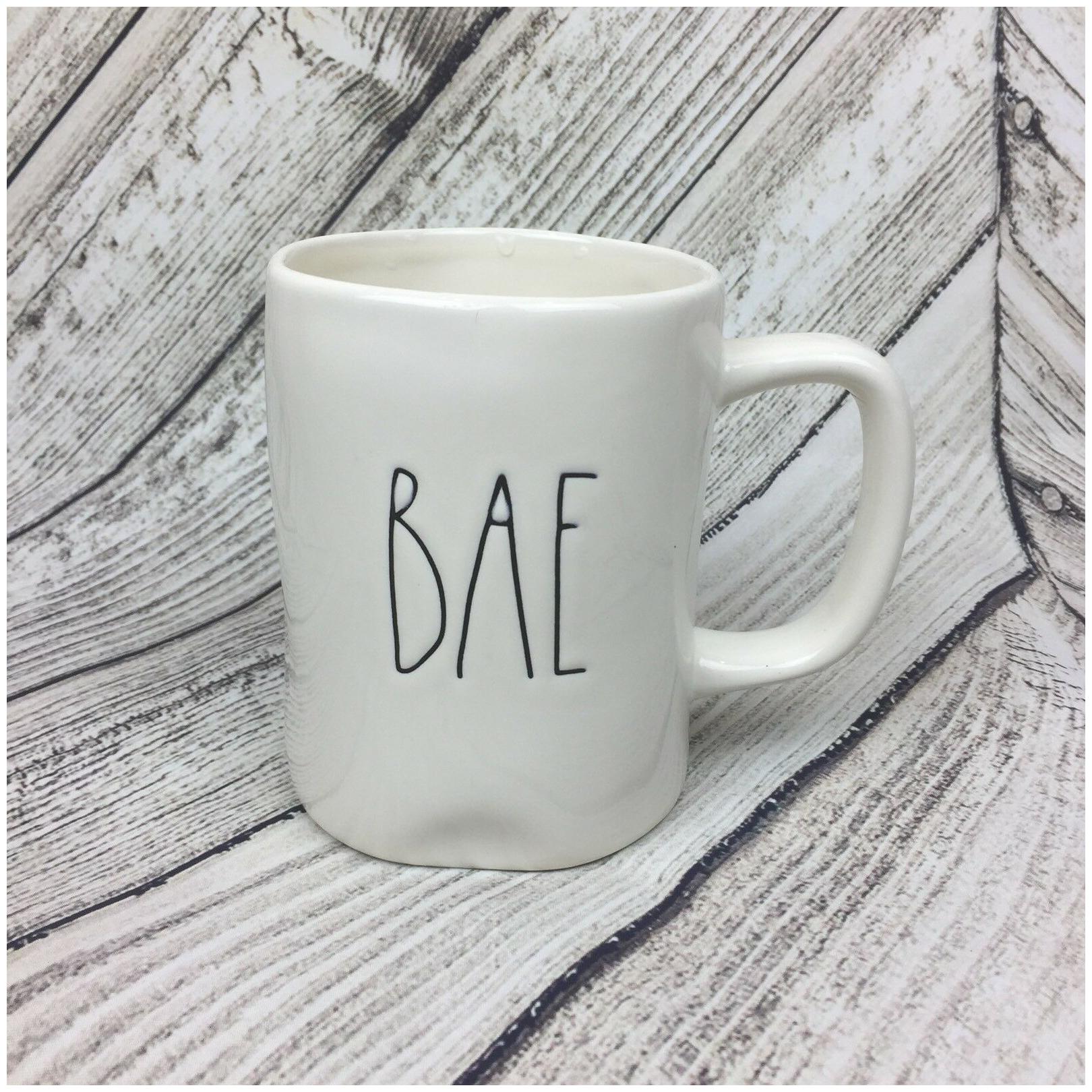 

Rae Dunn Artisan Collection by Magenta Bae Coffee Tea Mug White NEW
