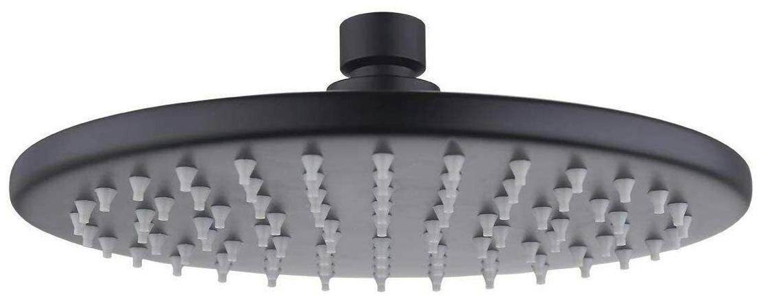 

Rain Shower Head 8 with Swivel Ball Joint Rainfall High Flow Stainless Steel