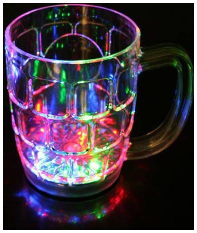 

Rainbow Color Cup Crystal Mug (150 ml)