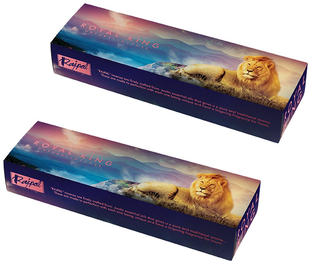 

Rajpal Royal King Black Perfumed Fragrance Natural Incense Stick (250Gram)