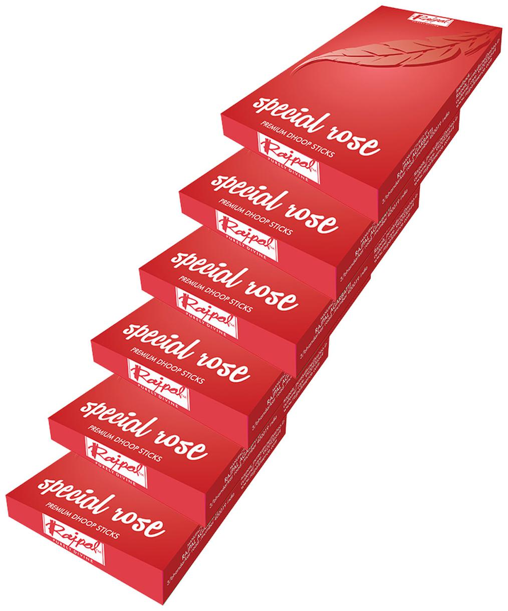 

Rajpal Special Rose Brown Natural Perfumed Fragrance Premium Dhoop Sticks (50Gram)
