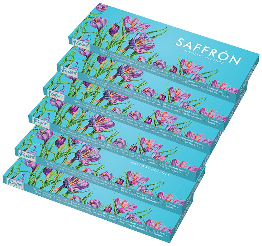 

Rajpal Saffron Brown Perfumed Fragrance Natural Incense Stick (50Gram)