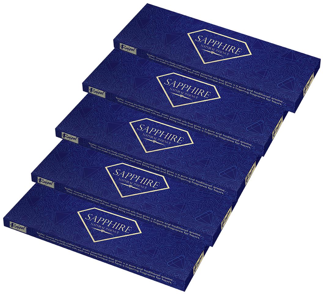 

Rajpal Sapphire Brown Premium Hand Rolled Fragrance Natural Incense Stick (50Gram)
