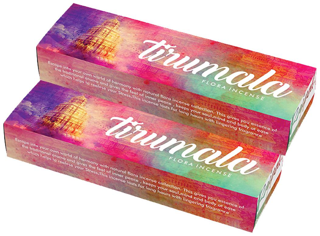 

Rajpal Tirumala Brown Premium Hand Rolled Fragrance Natural Incense Stick (250Gram)