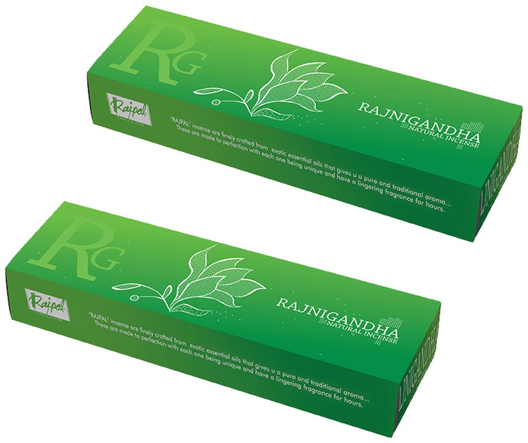 

Rajpal Rajnigandha Brown Perfumed Fragrance Natural Incense Stick (250Gram)