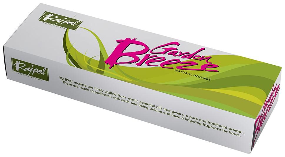 

Rajpal Garden Breeze Brown Premium Hand Rolled Fragrance Natural Incense Stick (250Gram)