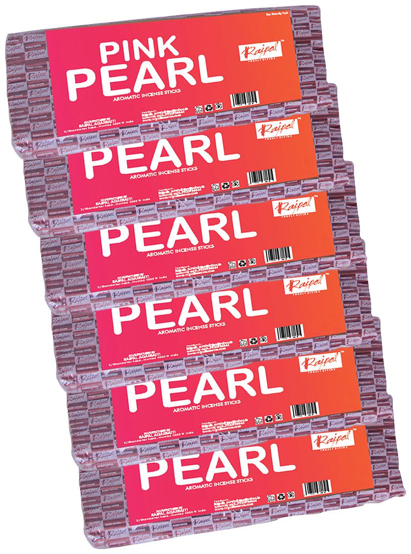 

Rajpal Pink Pearl Pink Natural Perfumed Incense Fragrance Aromatic Incense Stick (50Gram)