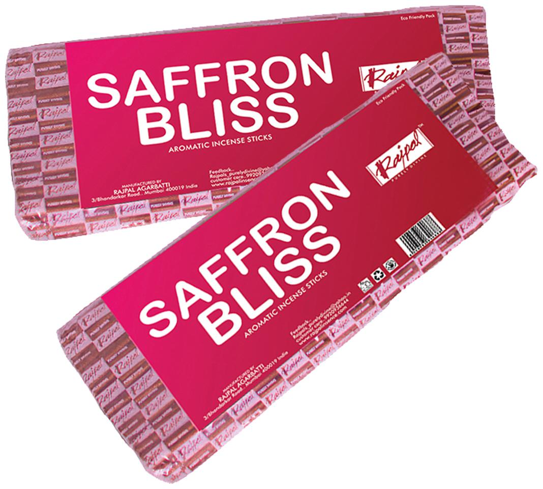

Rajpal Saffron Bliss Saffron Natural Perfumed Incense Fragrance Aromatic Incense Stick (50Gram)