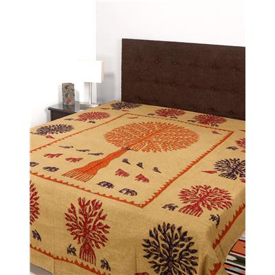

Rajrang Cotton Printed Double Size Bedsheet 104 TC ( 1 Bedsheet With 2 Pillow Covers Multi )