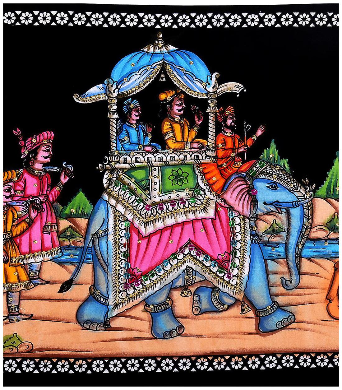 

Rajrang Indian Tapestry Best Wall Hanging Decorative Tapestry Home Designer Embroidery Tapestry Fabric Cotton Antique Tapestry