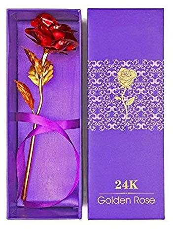 

Rangoli Artificial Red Rose For Love Special