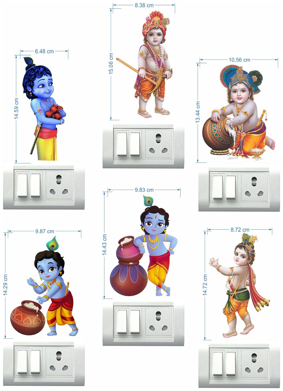 

Rangoli Glossy Decorative Wall Sticker