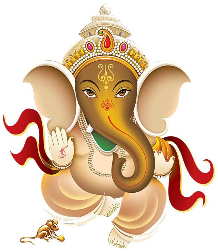 

Rangoli God And God S Medium Modern Art God Ganesha Sticker (Set Of 1)