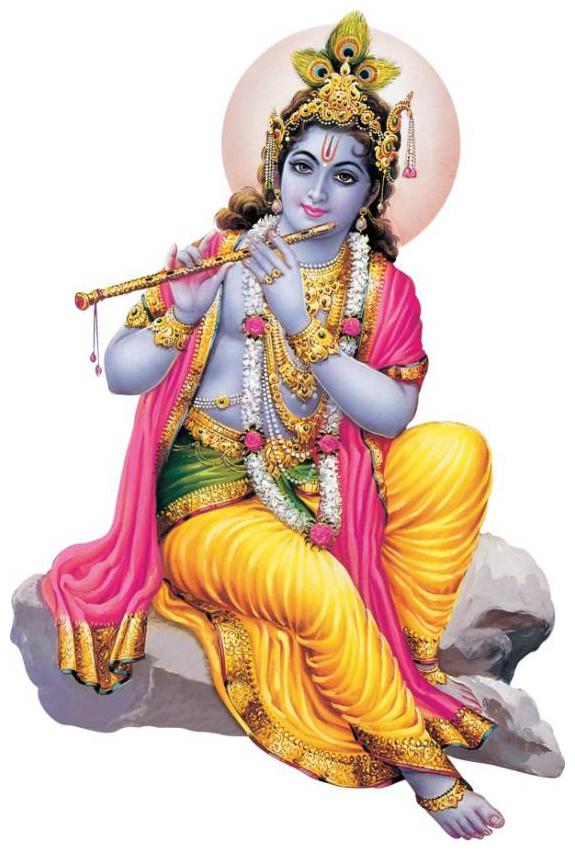 

Rangoli God And God S Large Bansuri Wale Krishna Modern Art Sticker (Set Of 1)