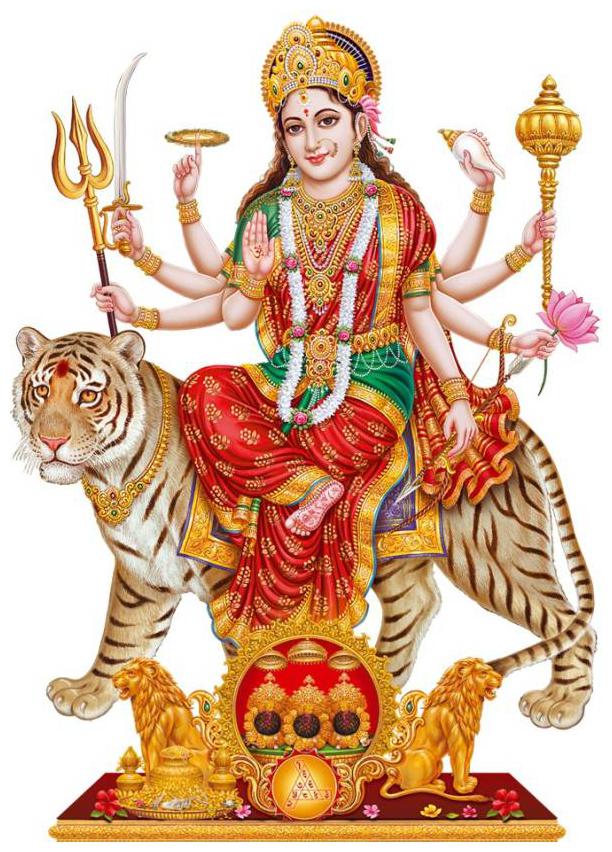 

Rangoli God And God S Wall Sticker Ma Shera Wali Modern