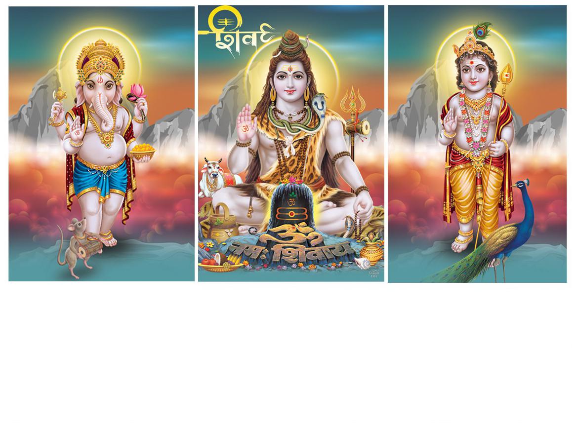 

Rangoli Large Waterproof Wall Sticker -Set of 1