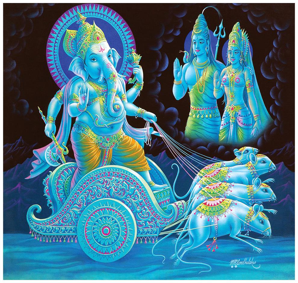 

Rangoli Large Waterproof Wall Sticker -Set of 1