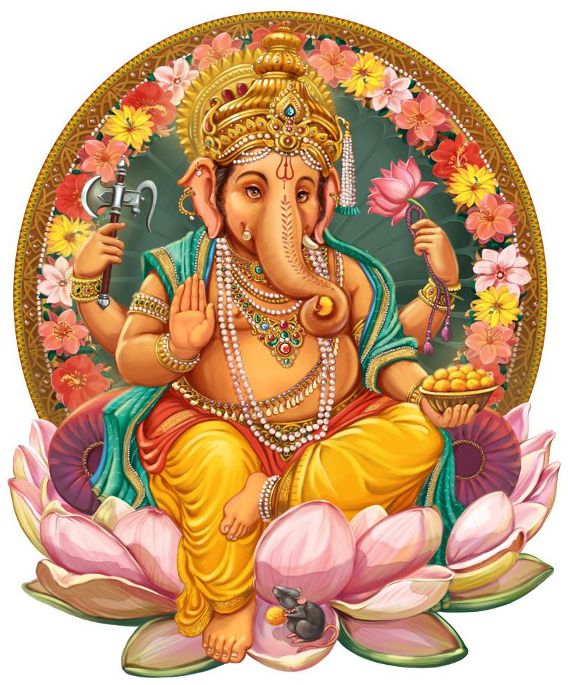 

Rangoli Large Waterproof Wall Sticker -Set of 1