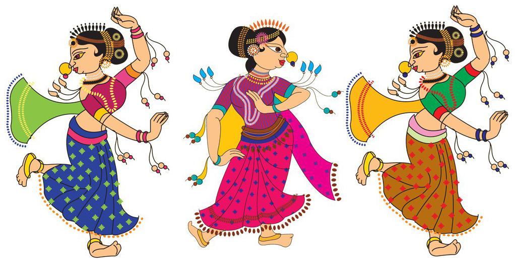 

Rangoli Large Waterproof Wall Sticker -Set of 1