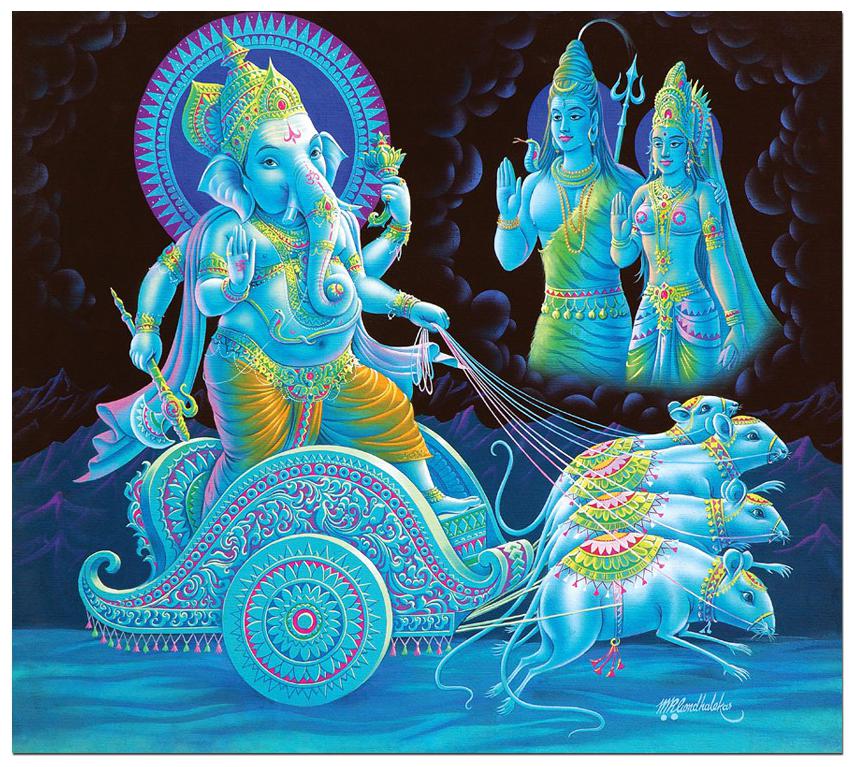 

Rangoli Large Waterproof Wall Sticker -Set of 1