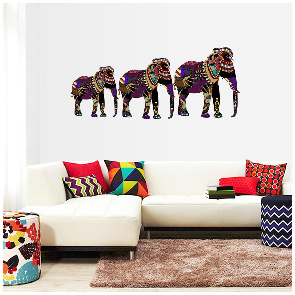 

Rangoli Large Waterproof Wall Sticker -Set of 1