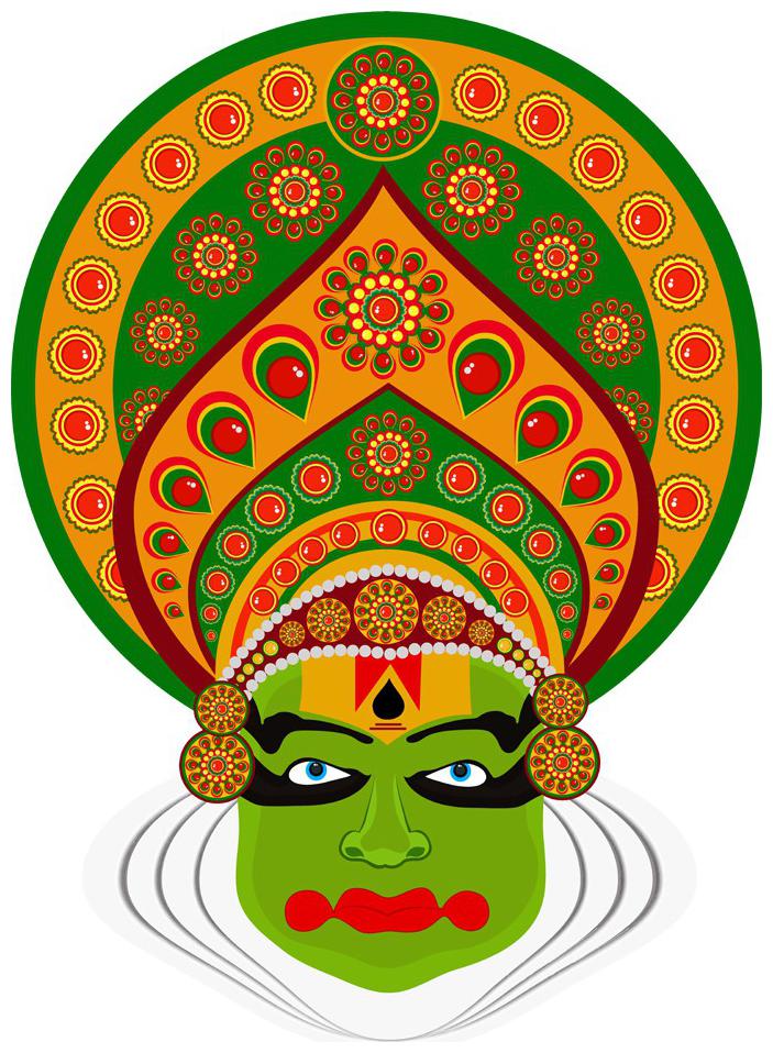 

Rangoli Large Waterproof Wall Sticker -Set of 1