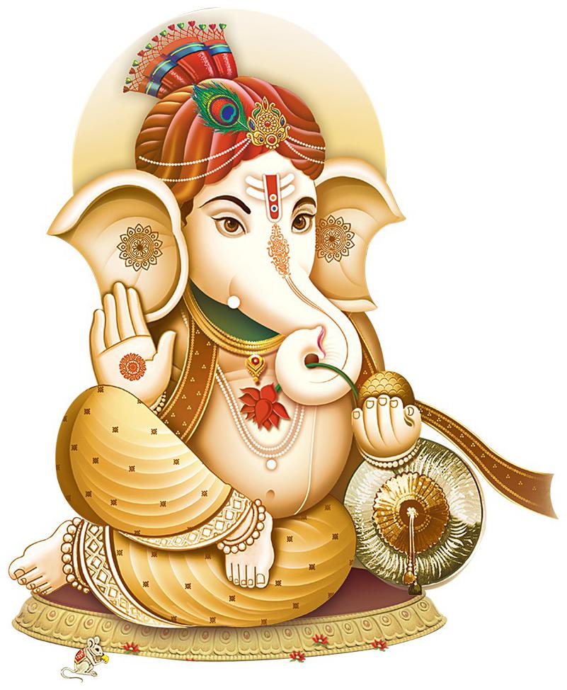 

Rangoli Large Waterproof Wall Sticker -Set of 1