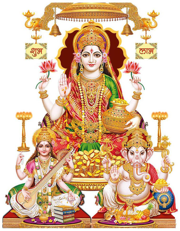 

Rangoli Large Waterproof Wall Sticker -Set of 1