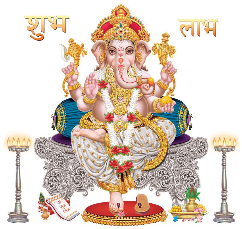 

Rangoli Large Waterproof Wall Sticker -Set of 1