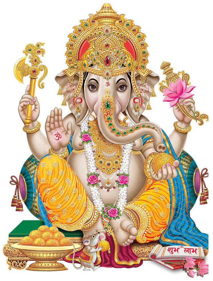 

Rangoli Large Waterproof Wall Sticker -Set of 1