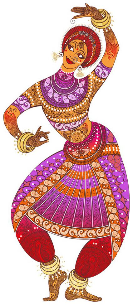 

Rangoli Large Waterproof Wall Sticker -Set of 1
