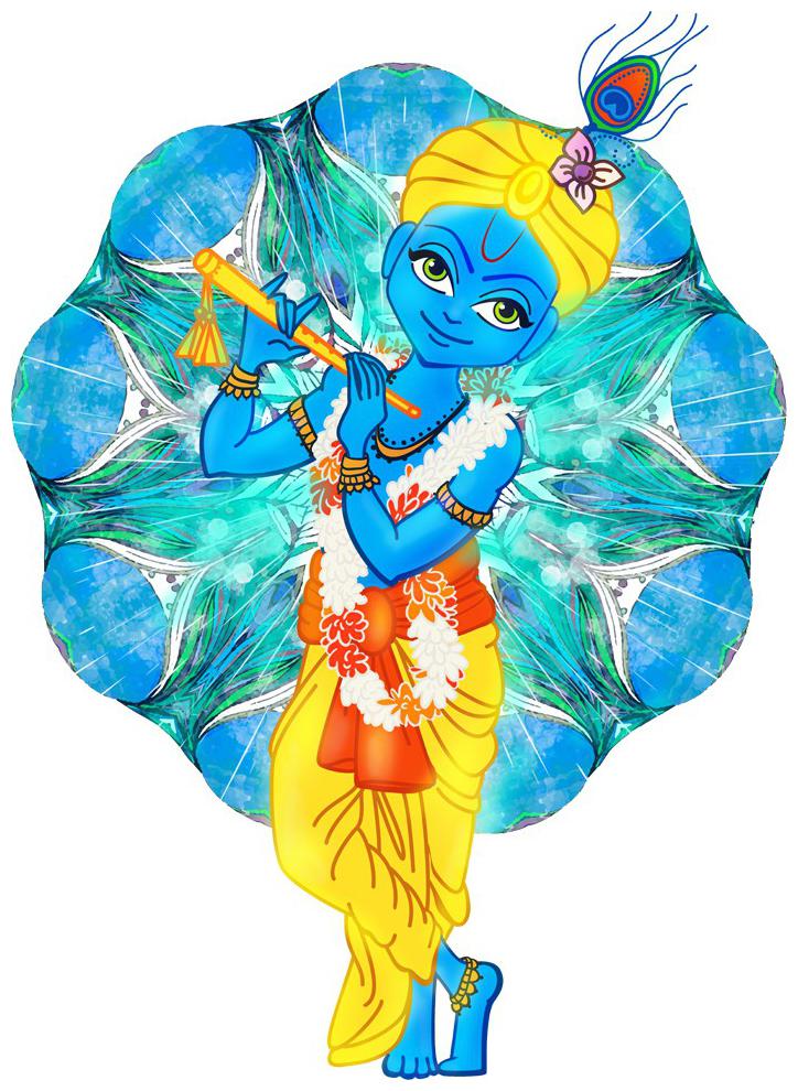 

Rangoli Large Waterproof Wall Sticker -Set of 1