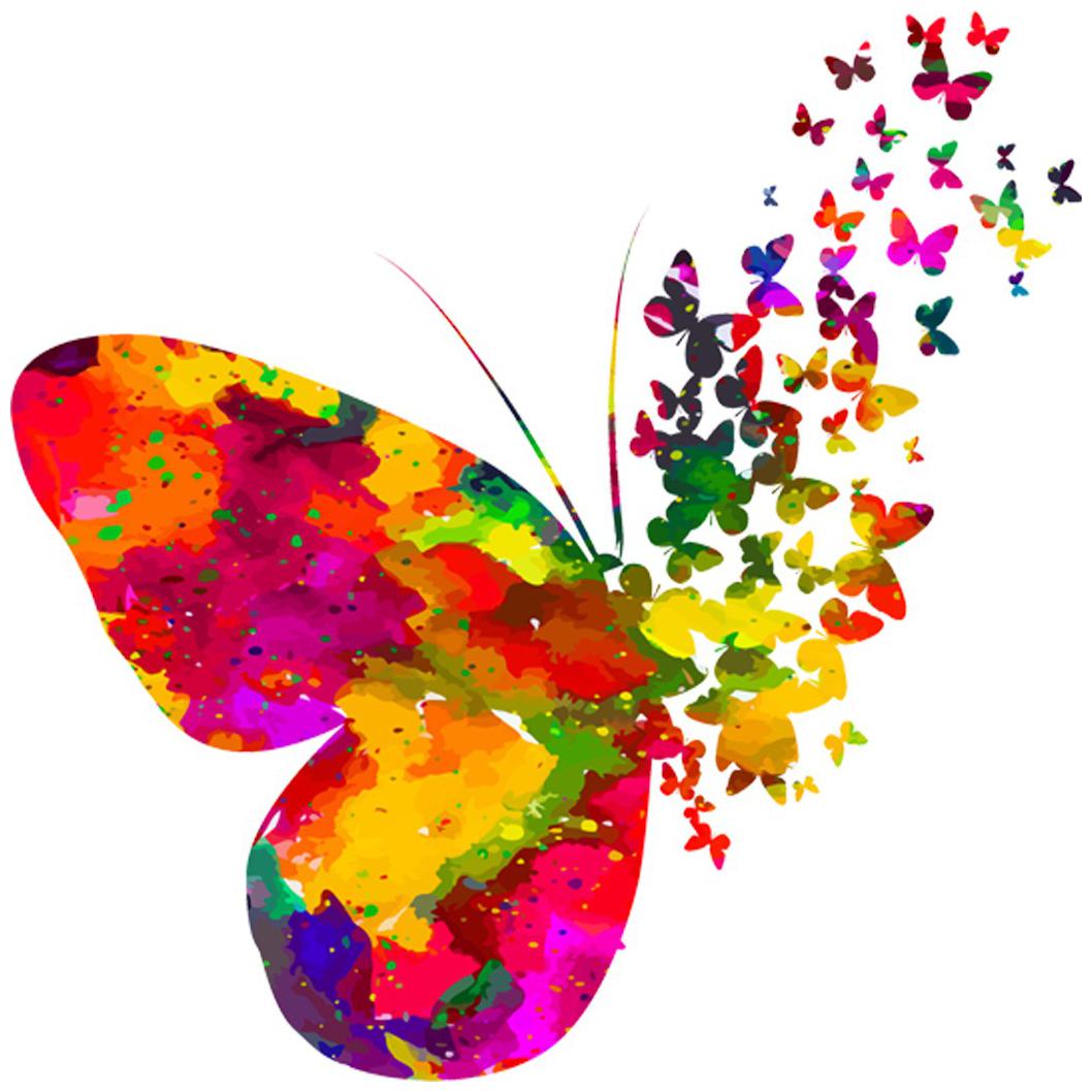 

Rangoli Large Waterproof Wall Sticker -Set of 1