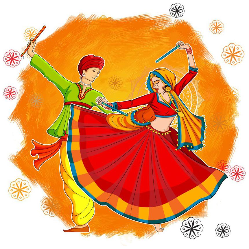 

Rangoli Large Waterproof Wall Sticker -Set of 1