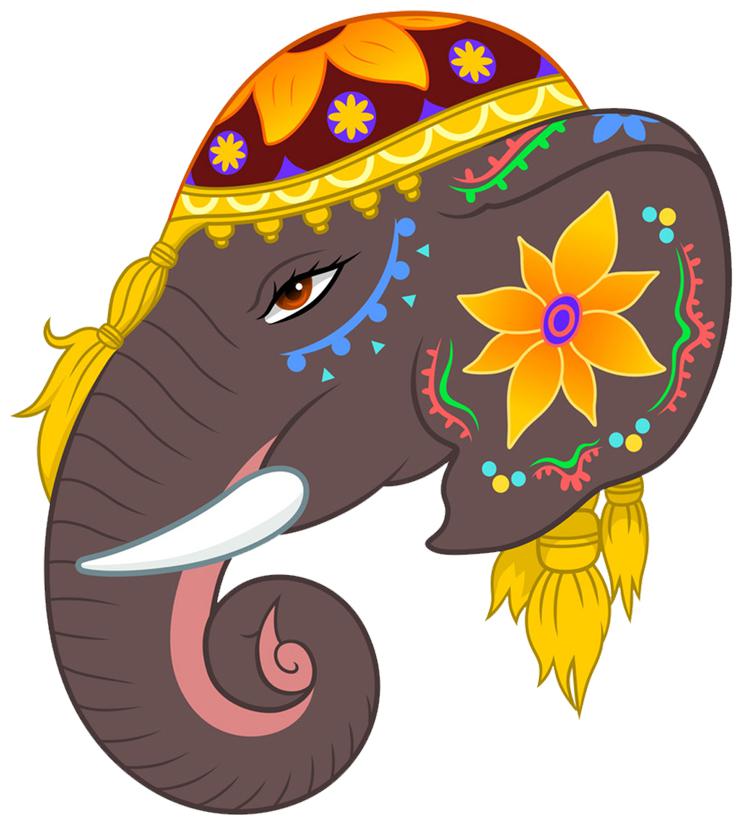 

Rangoli Modern Art Decorative Wall Sticker