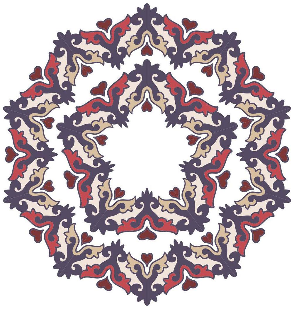 

Rangoli Sticker (Flower Petals Rangoli Surface Covering Area 30 48 cm (12 inch) x 30 48 cm (12 inch))