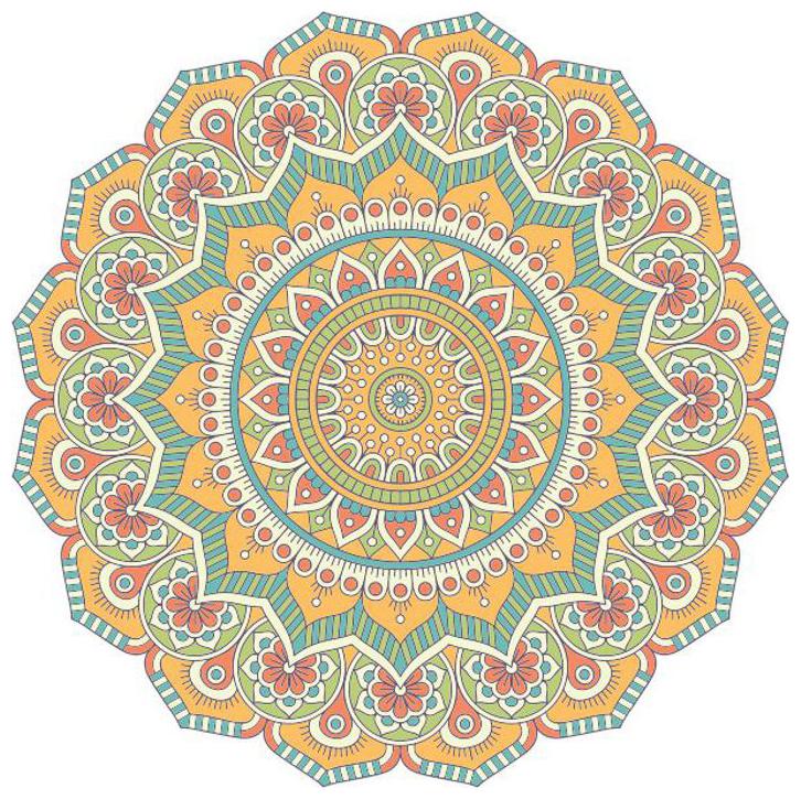 

Rangoli Sticker (Helpful Rangoli Surface Covering Area 30 48 cm (12 inch) x 30 48 cm (12 inch))