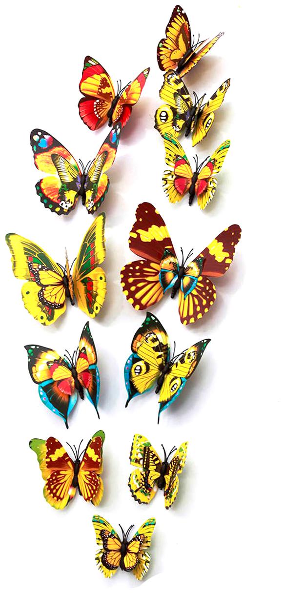 

Rangoli Wall Decor 3D Butterfly Wall Stickers