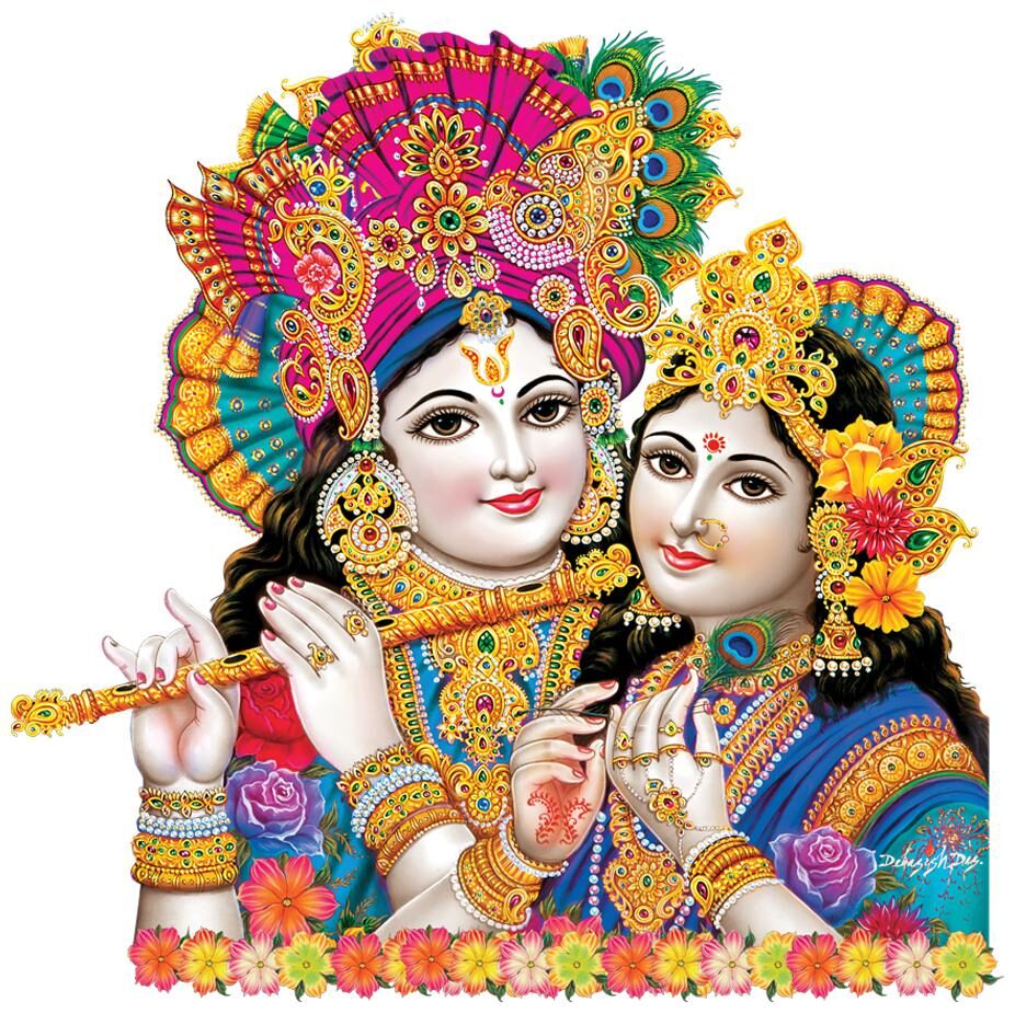 

Rangoli White glossy Decorative Wall Sticker