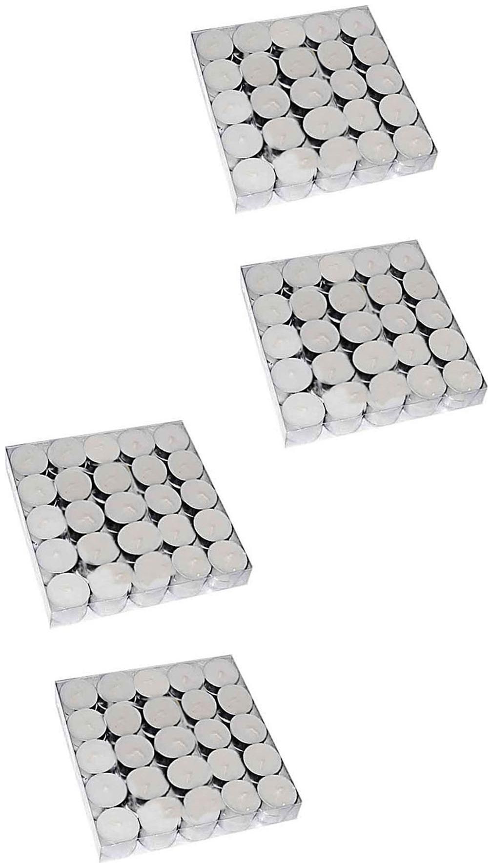 

Rasmy Candles White Tealight Candle (Pack Of 100)