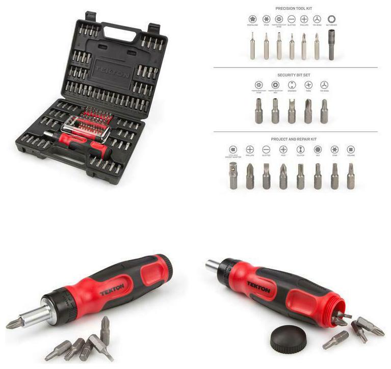 

Ratchet Screwdriver and Bit Set (135-Piece)