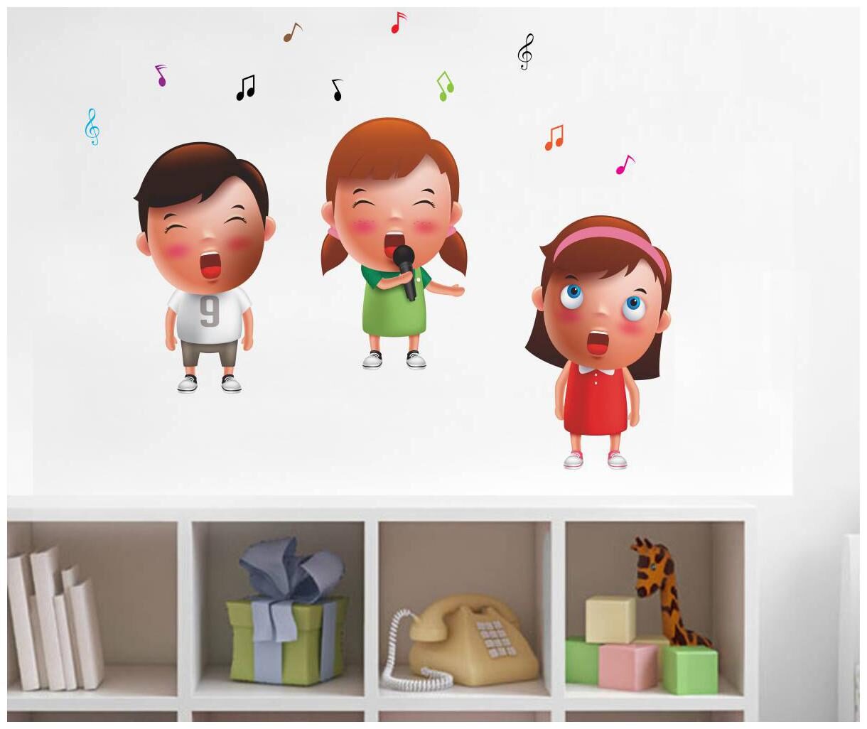 

Rawpockets Wall Stickers Kids Singing